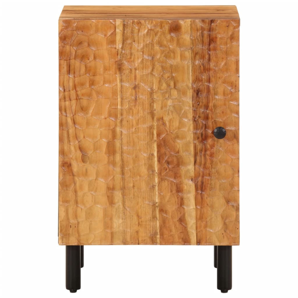 vidaXL Kúpeľňová skrinka 38x33x58 cm masívne akáciové drevo
