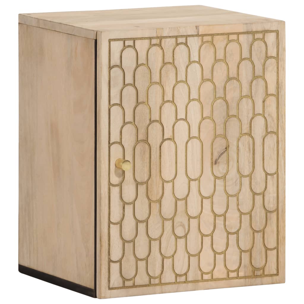 vidaXL 5-dielna súprava kúpeľňového nábytku mangovníkové drevo