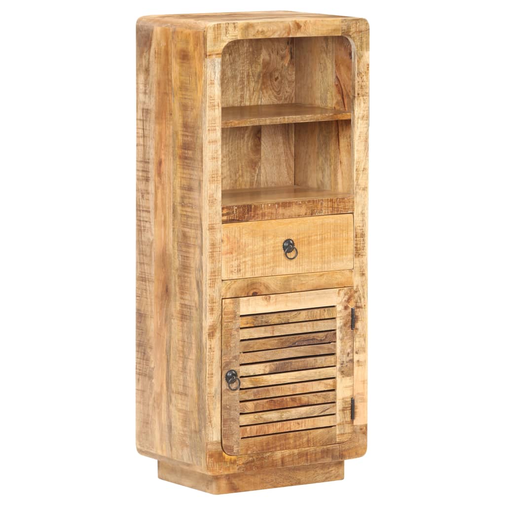 vidaXL Vysoká skrinka 45x32x110 cm, surové mangové drevo