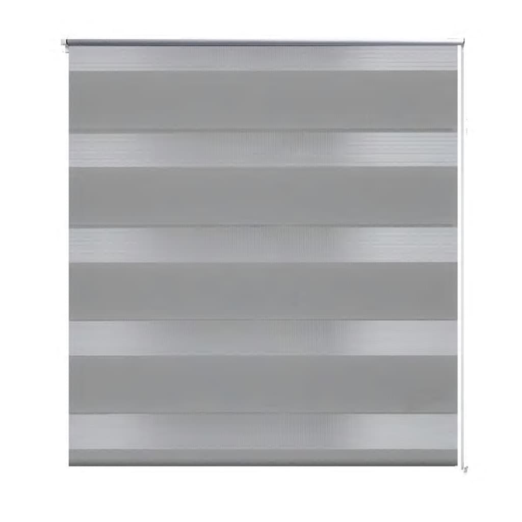 Roleta vzor zebra, 50 x 100 cm, sivá