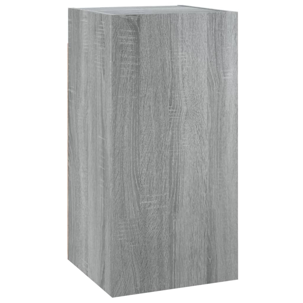 vidaXL TV skrinka sivý dub sonoma 30,5x30x60 cm spracované drevo