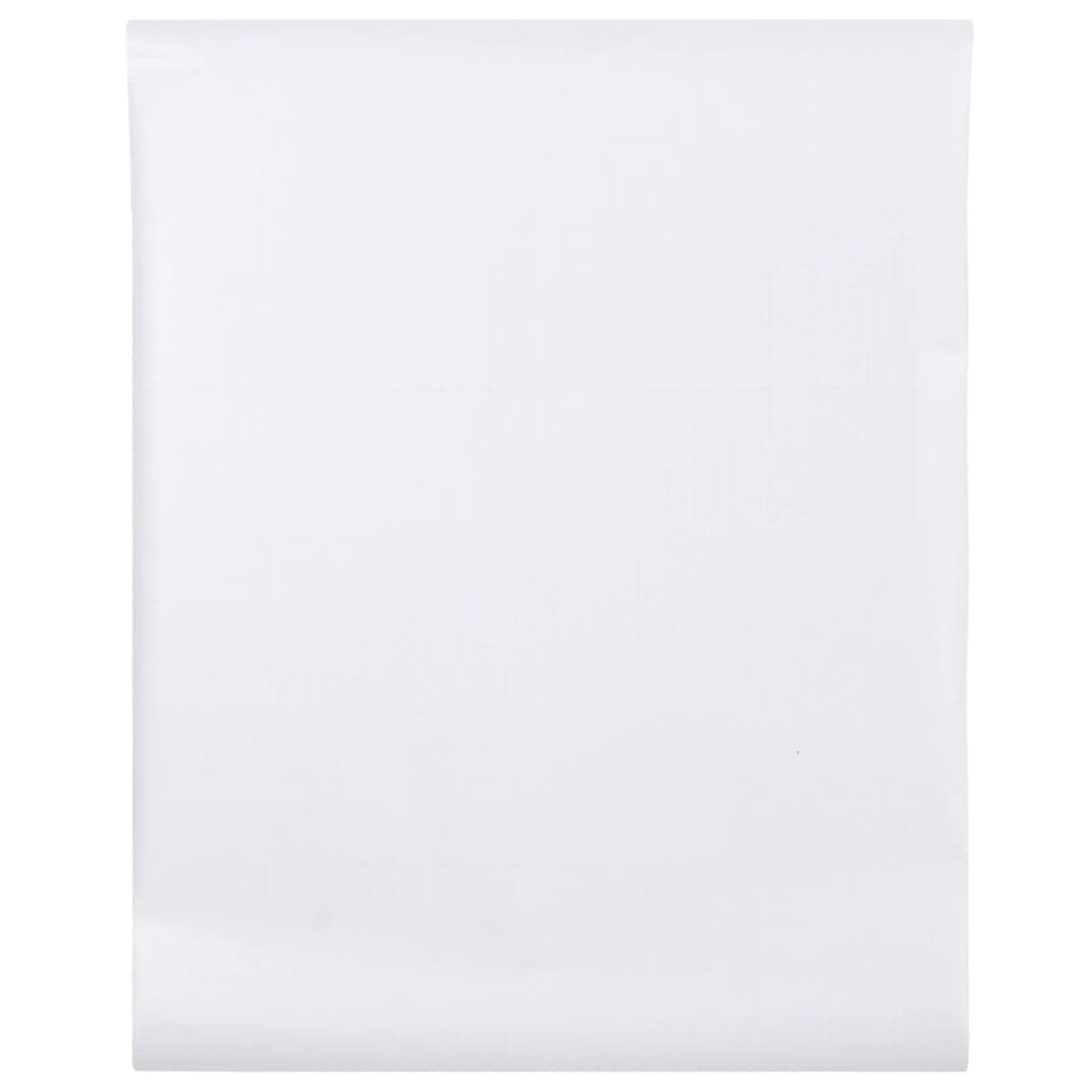 vidaXL Okenná fólia matná biela 45x2000 cm PVC