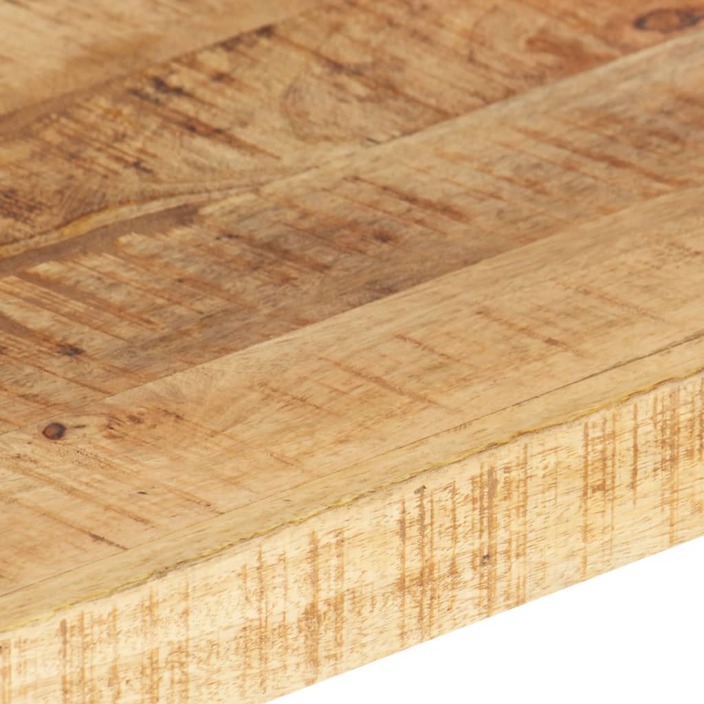 vidaXL Knižnica so 4 policami 160x40x180 cm, surové mangové drevo