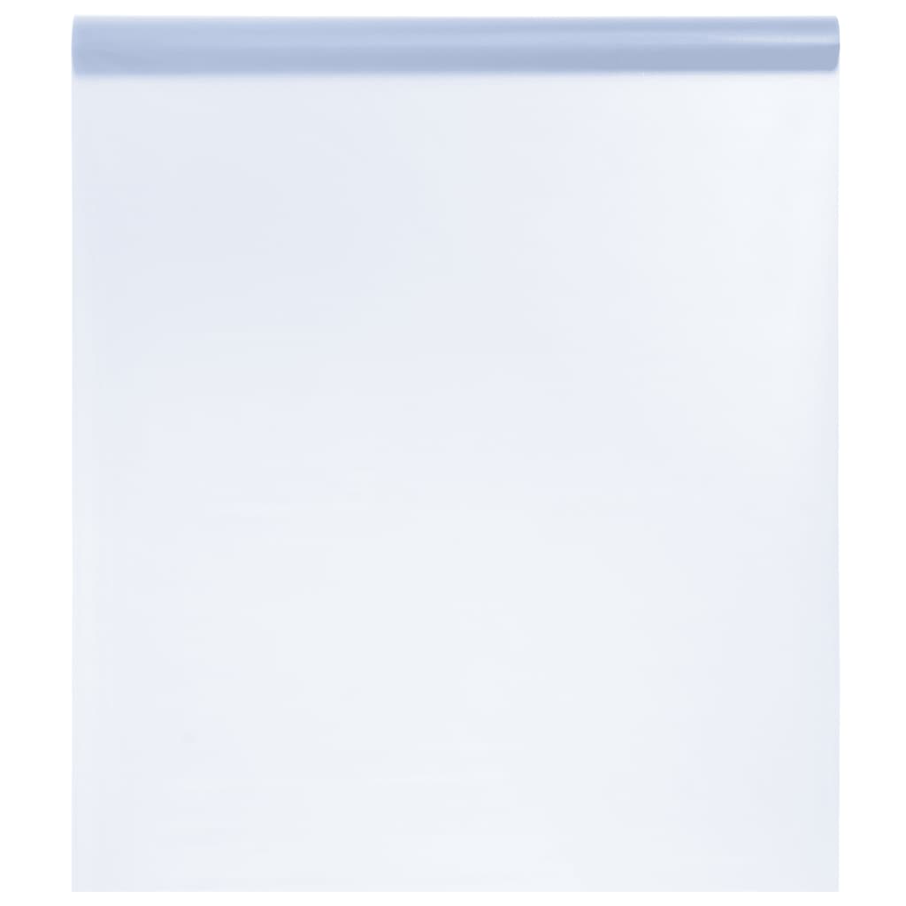 vidaXL Okenné fólie 3 ks statické matné transparentné sivé PVC