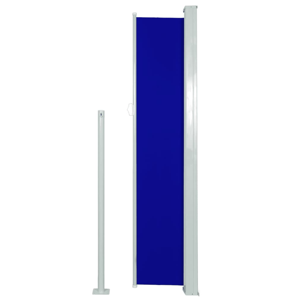 Bočná markíza na terasu/balkón 160x300 cm, modrá