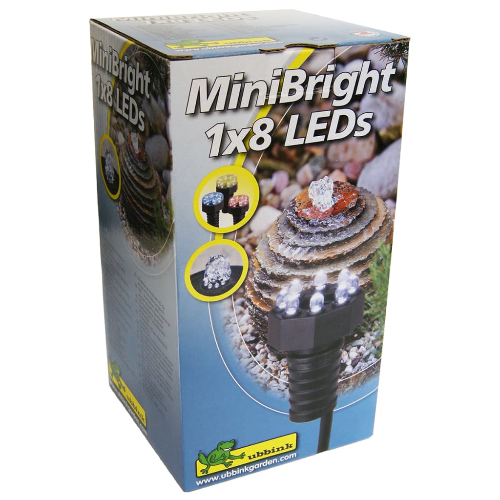 Ubbink Podvodné jazierkové svietidlo MiniBright 1x8 LED 1354018