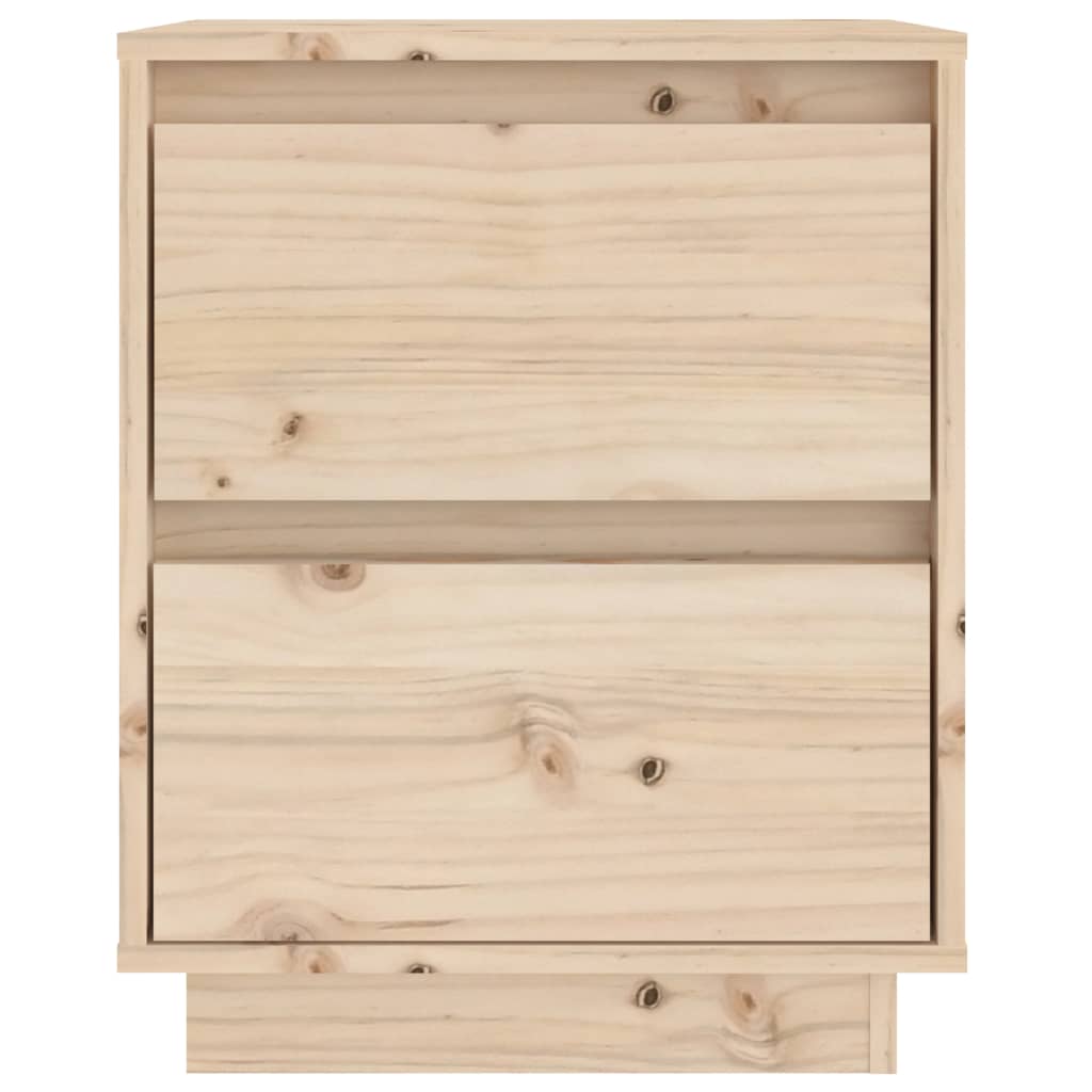 vidaXL Nočný stolík 40x35x50 cm masívne borovicové drevo