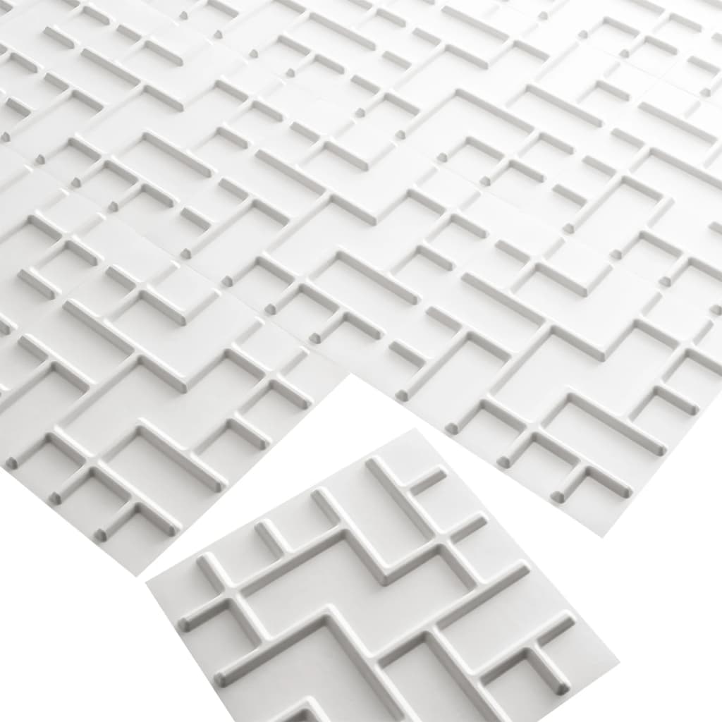 WallArt Nástenné 3D panely Tetris 12 ks GA-WA16
