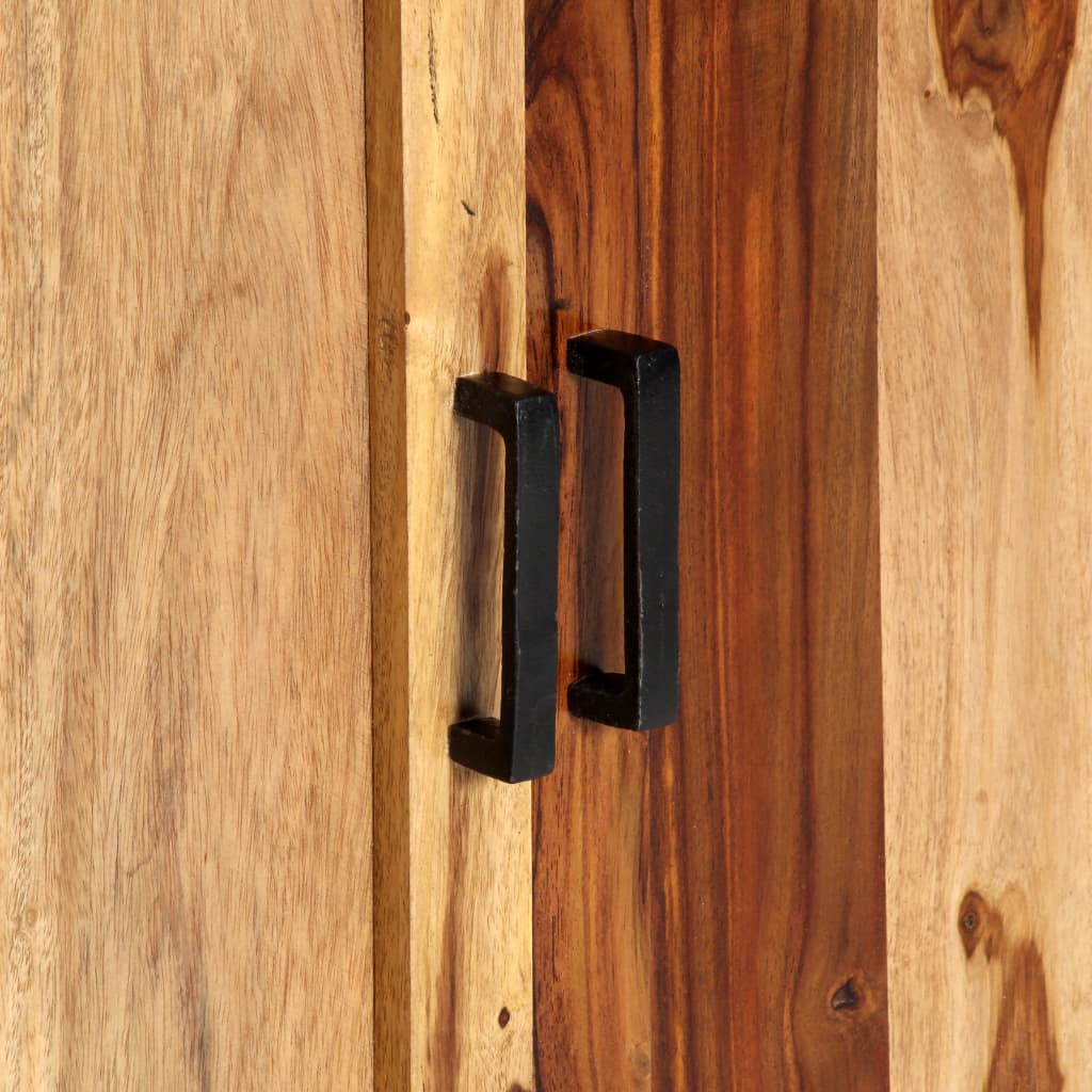 vidaXL Vysoká skrinka 100x40x175 cm, drevený masív sheesham