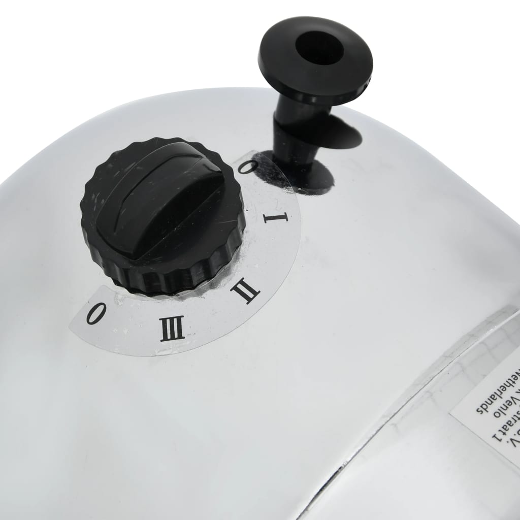 vidaXL Podlahový ventilátor s 3 rýchlosťami 40 cm chrómový