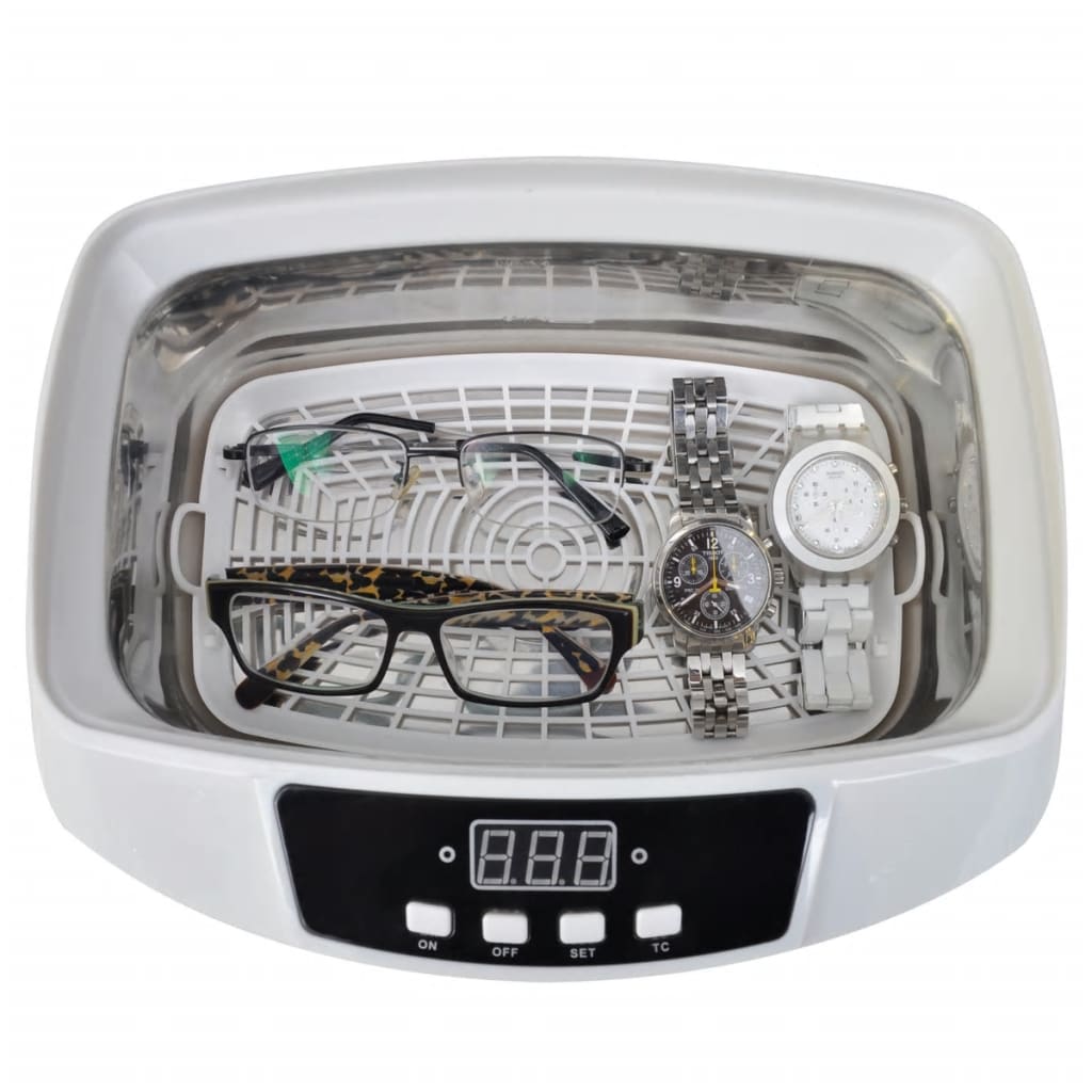 Digitálny ultrazvukový stroj na čistenie šperkov a hodiniek 2500ml
