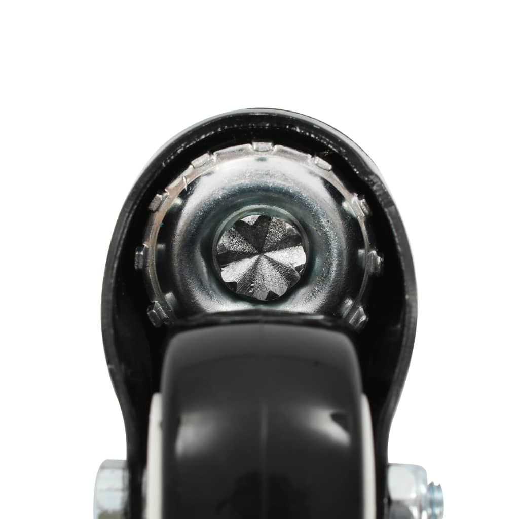 vidaXL Otočné kolieska s brzdou 4 ks, 50 mm
