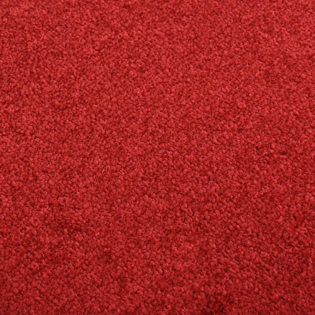 vidaXL Rohožka červená 80x120 cm