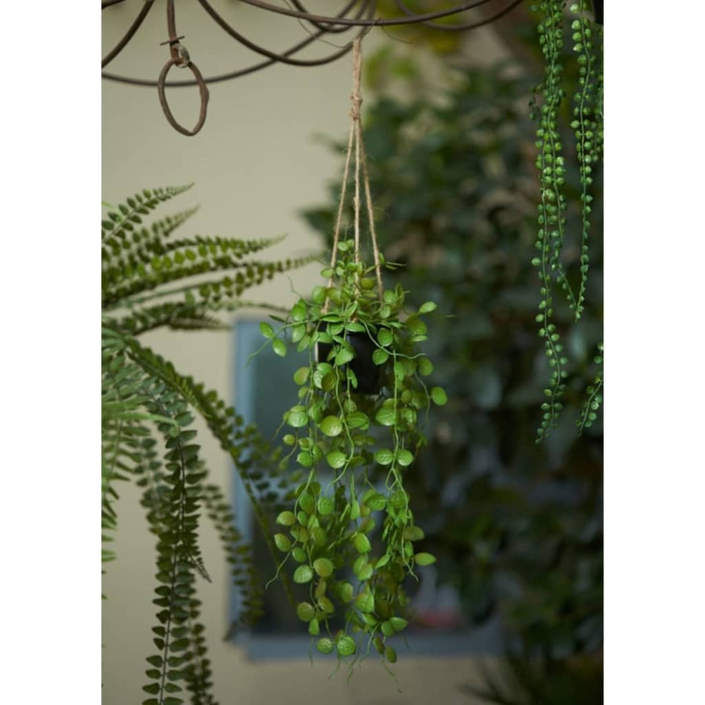Emerald Umelá závesná ceropegia v kvetináči 50 cm
