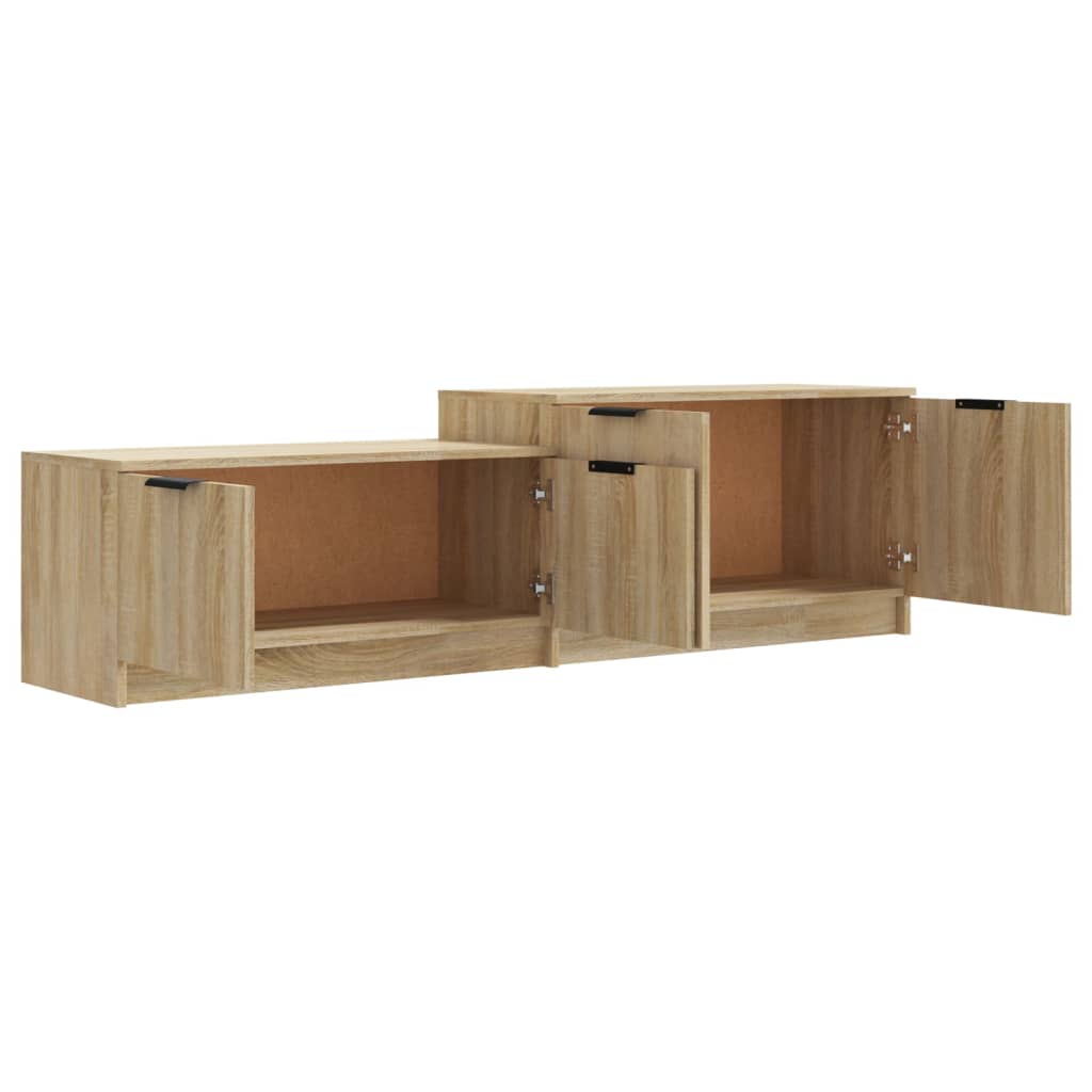 vidaXL TV stolík dub sonoma 158,5x36x45 cm spracované drevo
