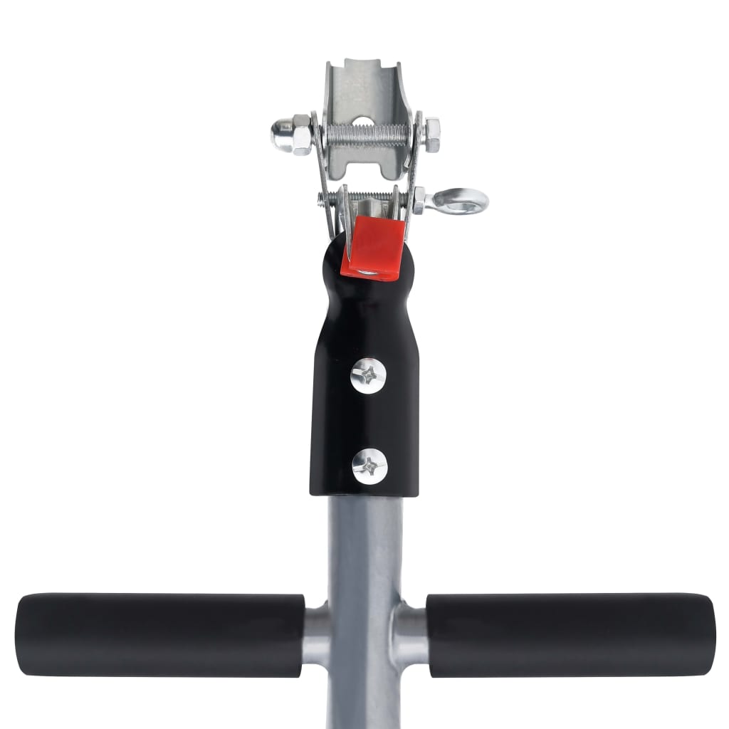 vidaXL Príves na bicykel s 50 l skladacou prepravkou, čierny 60 kg
