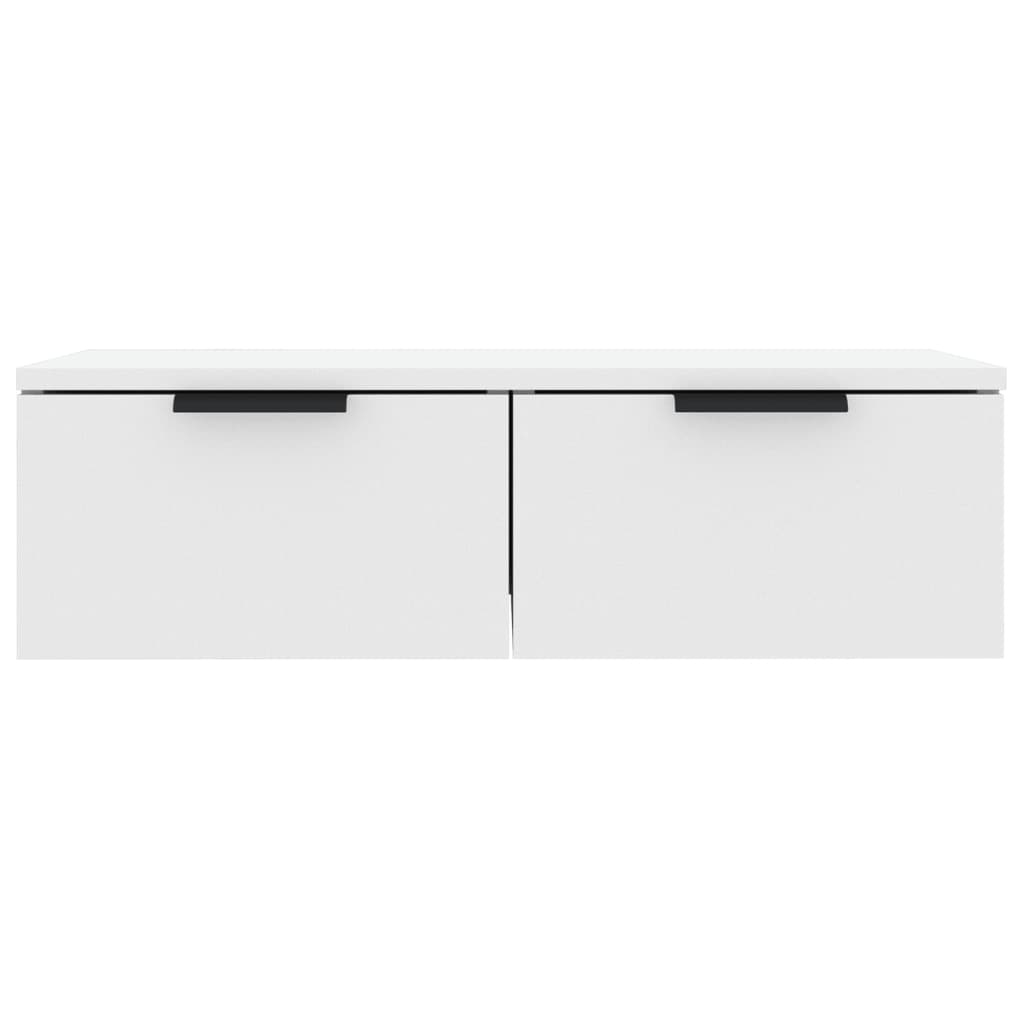 vidaXL Nástenná skrinka biela 68x30x20 cm spracované drevo