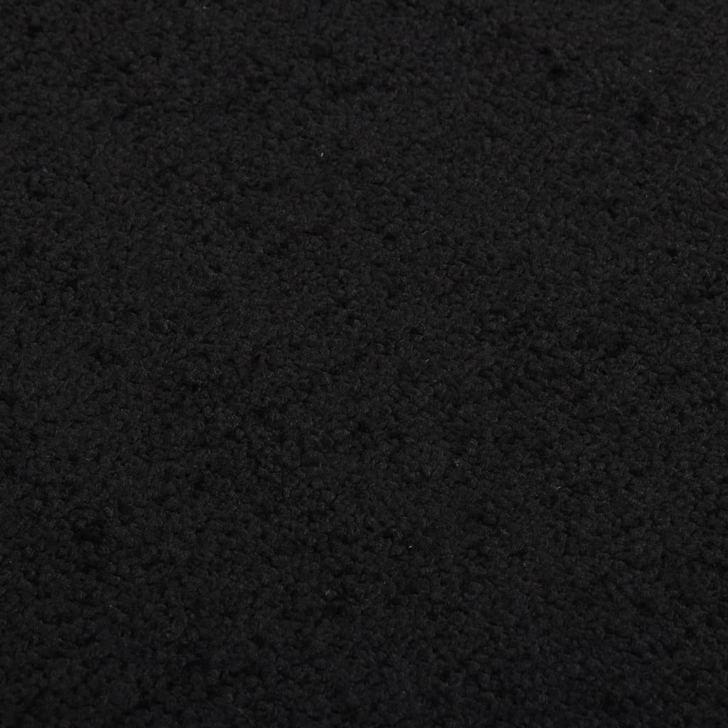 vidaXL Rohožka čierna 80x120 cm