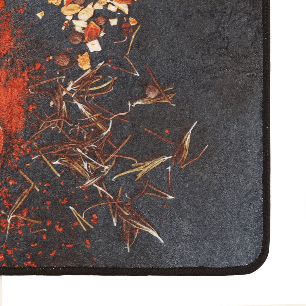 vidaXL Kuchynský koberec viacfarebný 60x180 cm umývateľný protišmykový