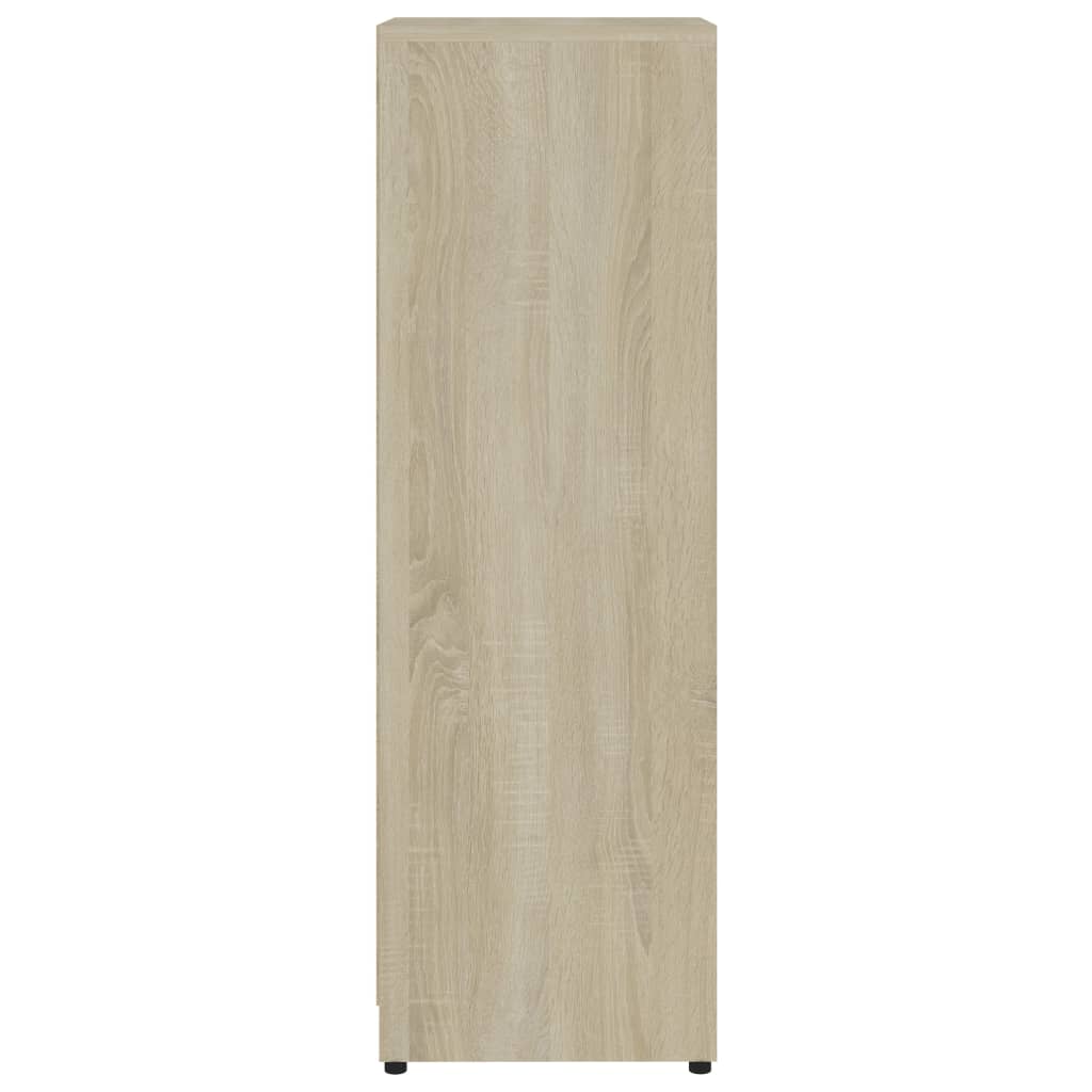 vidaXL Skrinka do kúpeľne, dub sonoma 30x30x95 cm, kompozitné drevo