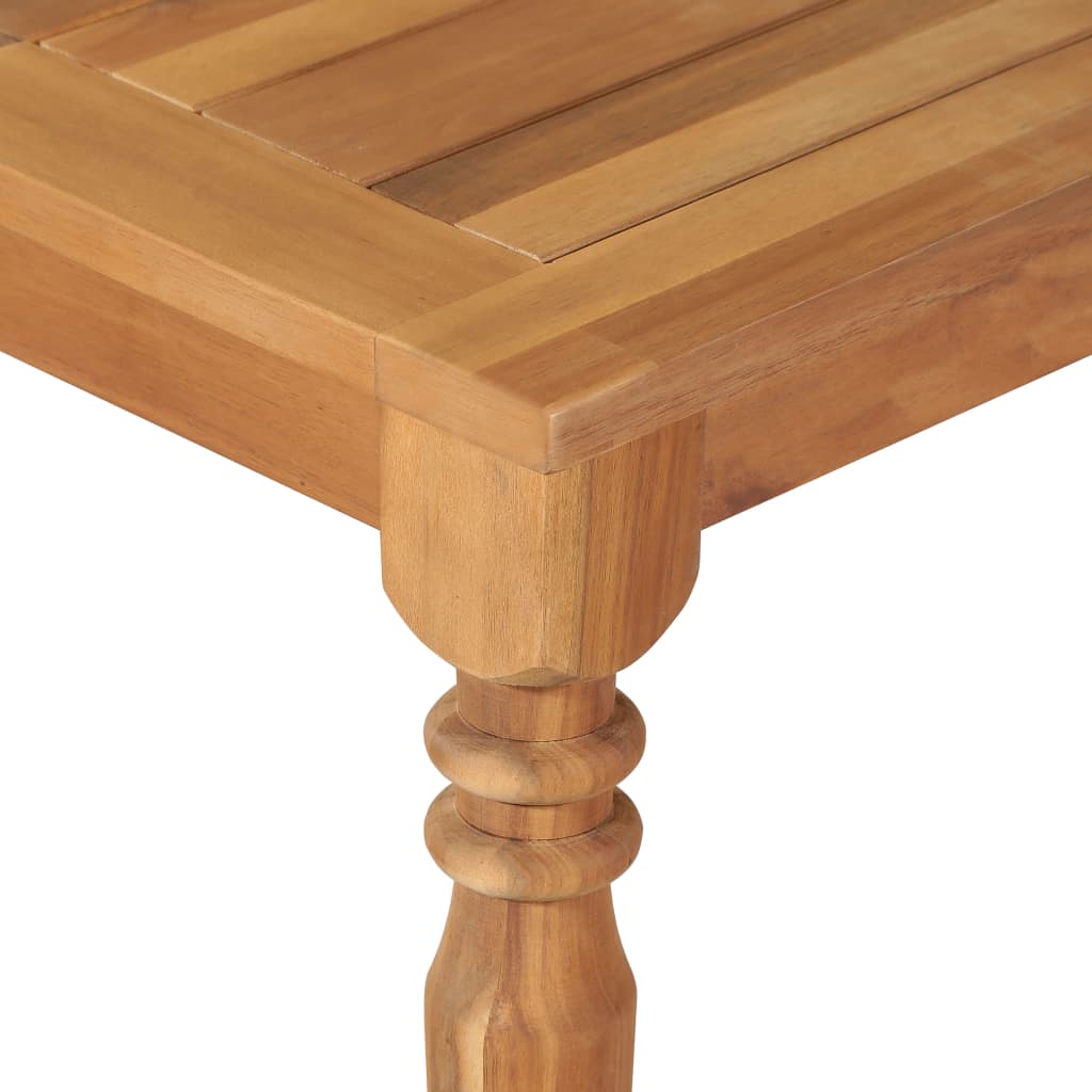 vidaXL Záhradný stôl 170x90x75 cm, akáciový masív