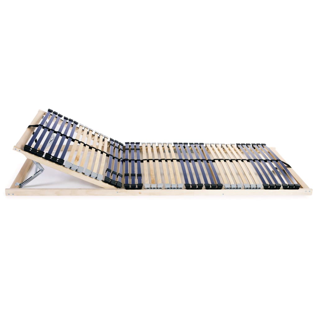 vidaXL Lamelový posteľný rošt so 42 lamelami a 7 zónami 90x200 cm