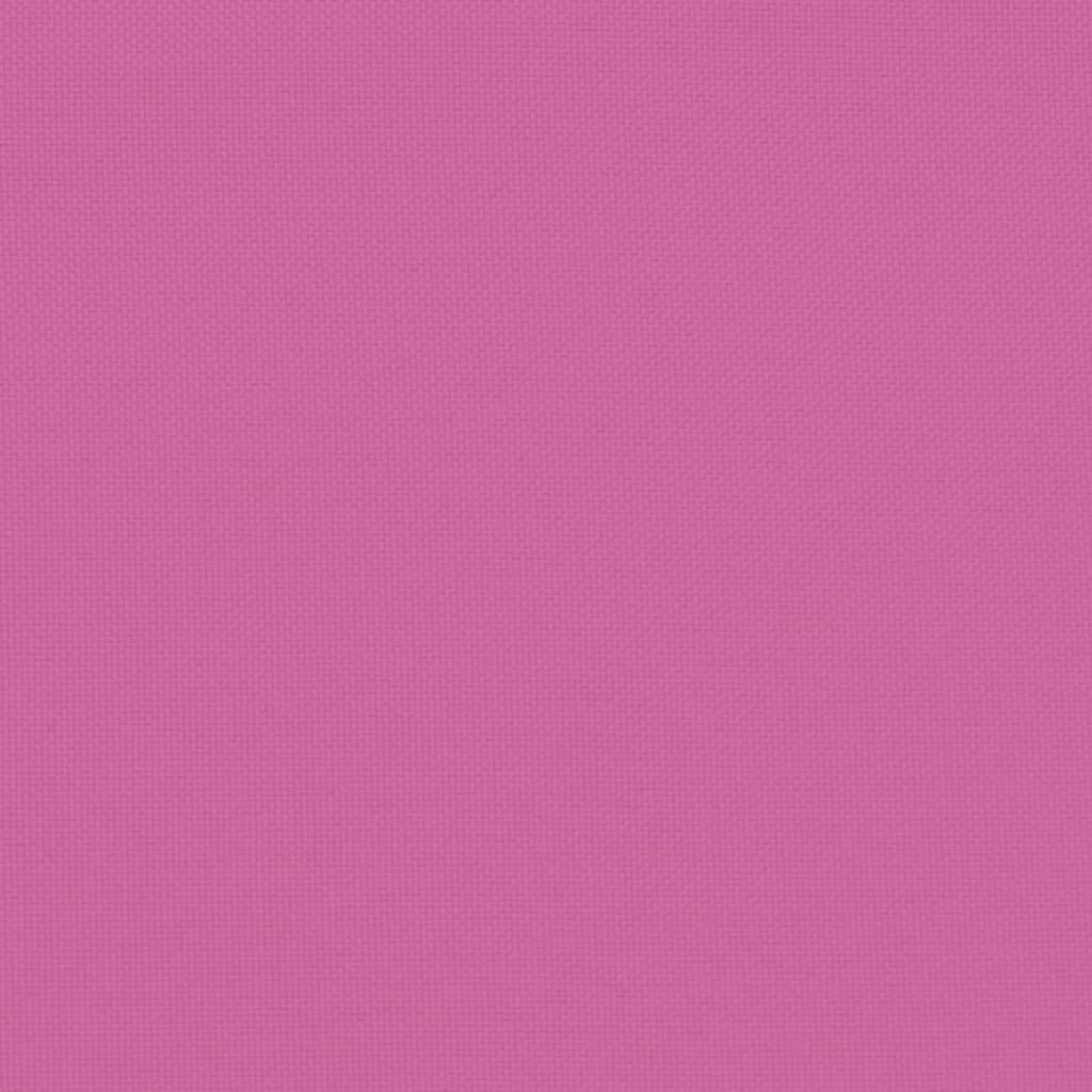 vidaXL Podložky na stoličku Adirondack 2 ks ružové oxfordská látka