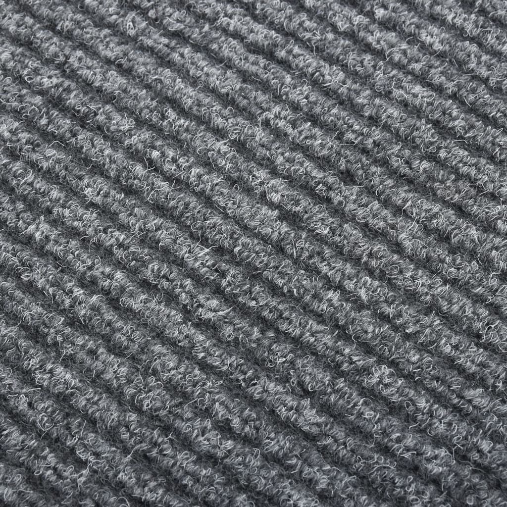 vidaXL Rohož na zachytávanie nečistôt 100x200 cm sivá