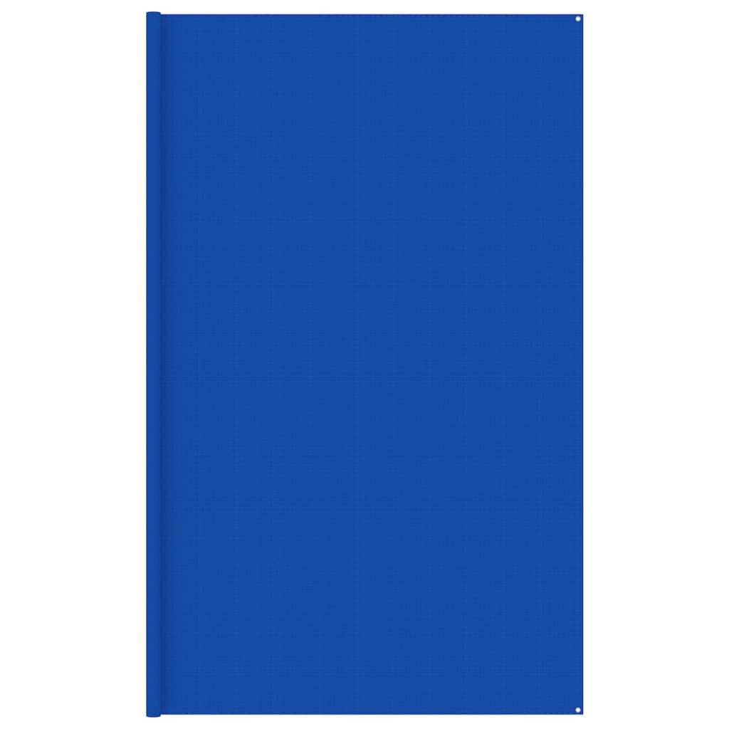vidaXL Koberec do stanu 400x400 cm modrý HDPE