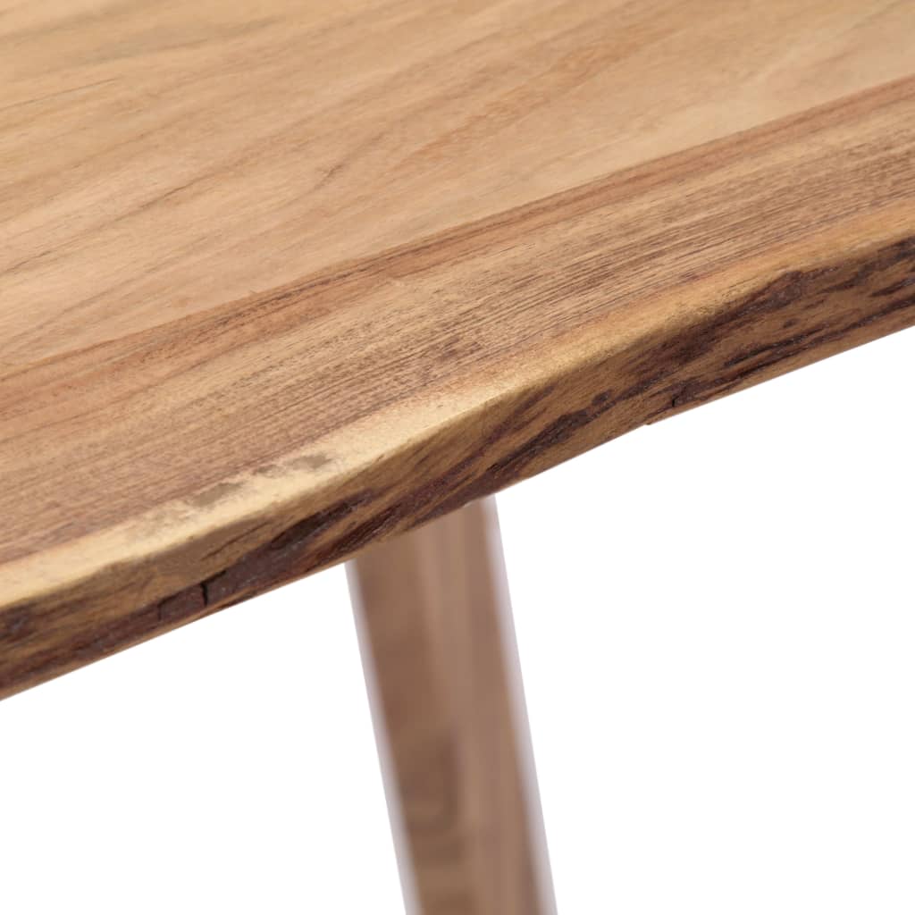 vidaXL Jedálenský stôl z akáciového dreva 140x80x76 cm