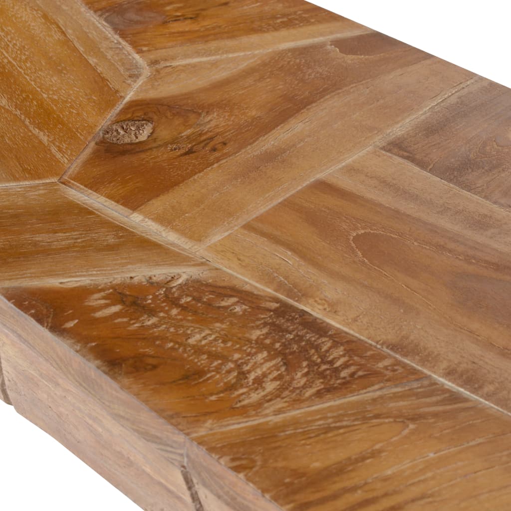 vidaXL Konferenčný stolík, recyklované tíkové drevo 110x60x38 cm