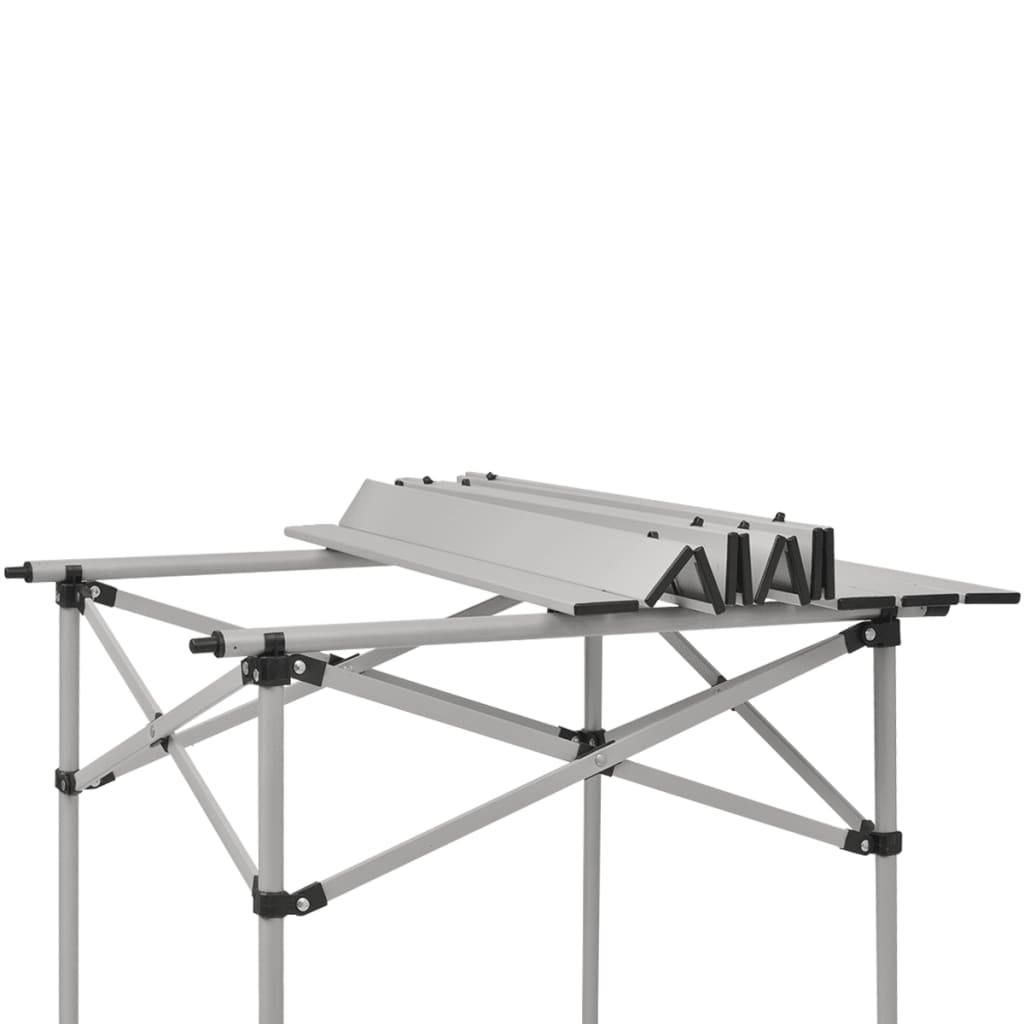 vidaXL Rozkladací stolík, 70x70x(35-70) cm