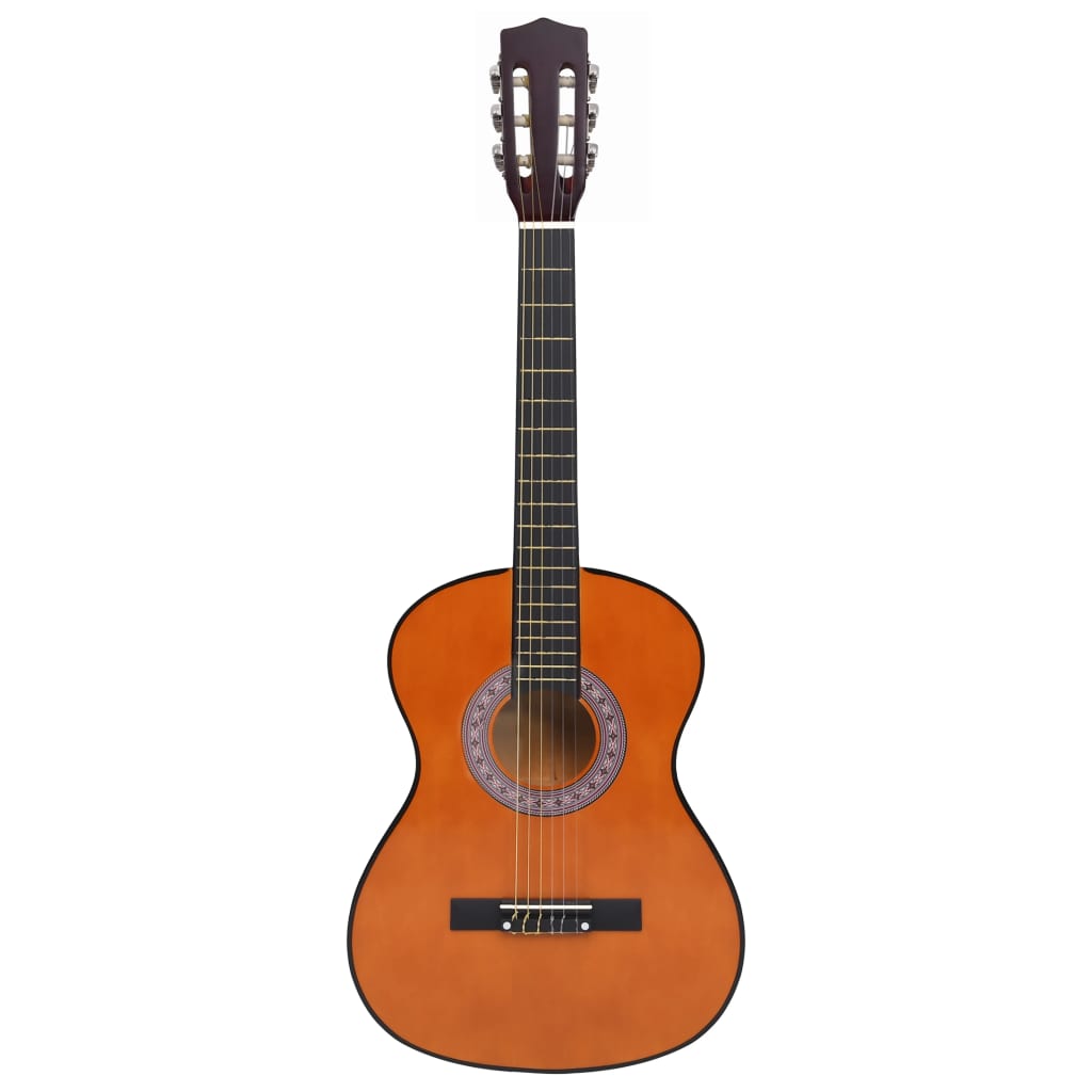 vidaXL 8-dielna klasická gitarová sada pre deti, začiatočníkov 3/4 36"