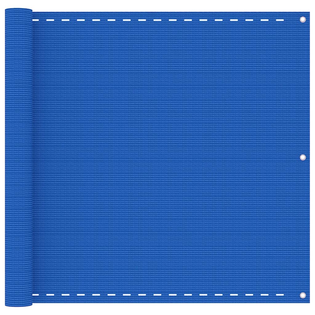 vidaXL Balkónová markíza, modrá 90x300 cm, HDPE