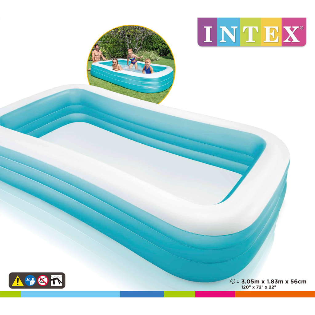 Intex Bazén Swim Center Family Pool 305x183x56 cm