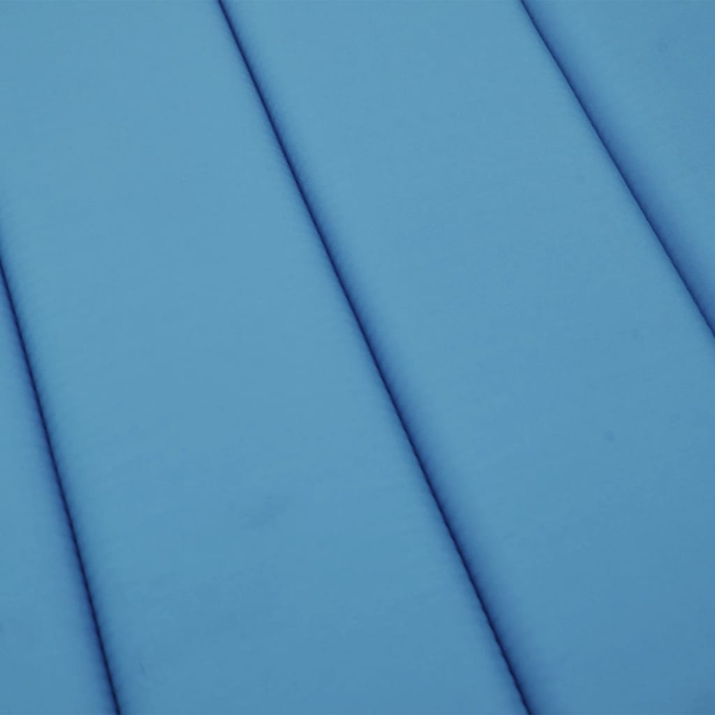 vidaXL Podložka na ležadlo, modrá 200x50x3 cm, oxfordská látka