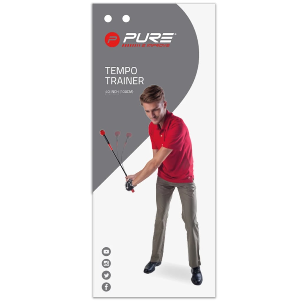 Pure2Improve Pomôcka na trénovanie golfu 100 cm P2I641870