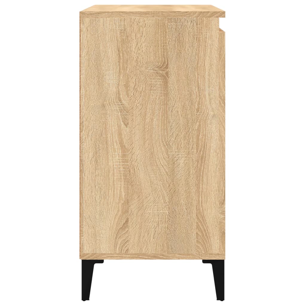 vidaXL Nočné stolíky 2 ks dub sonoma 40x35x70 cm spracované drevo