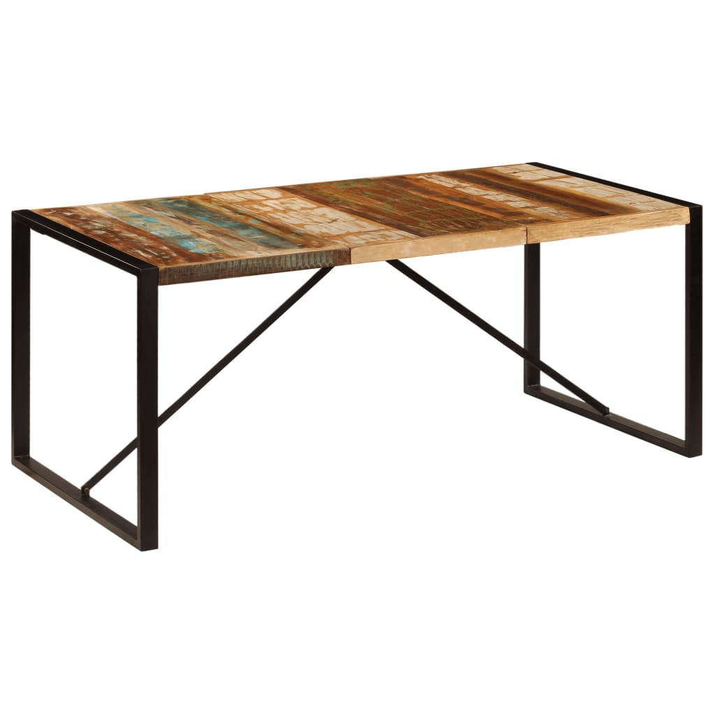 vidaXL Jedálenský stôl 180x90x75 cm, recyklovaný masív
