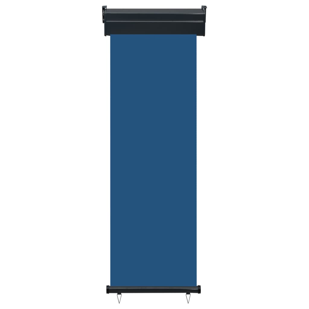 vidaXL Bočná markíza na balkón 60x250 cm, modrá