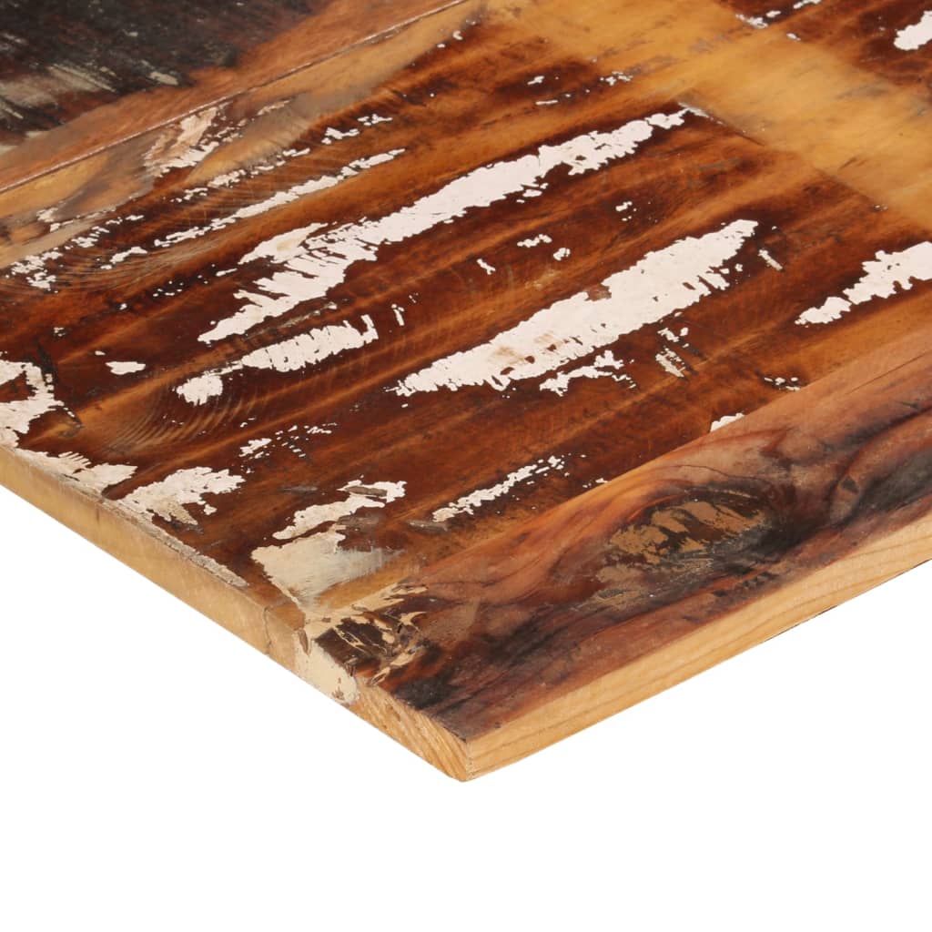 vidaXL Stolová doska 80x70x(1,5-1,6) cm recyklované masívne drevo