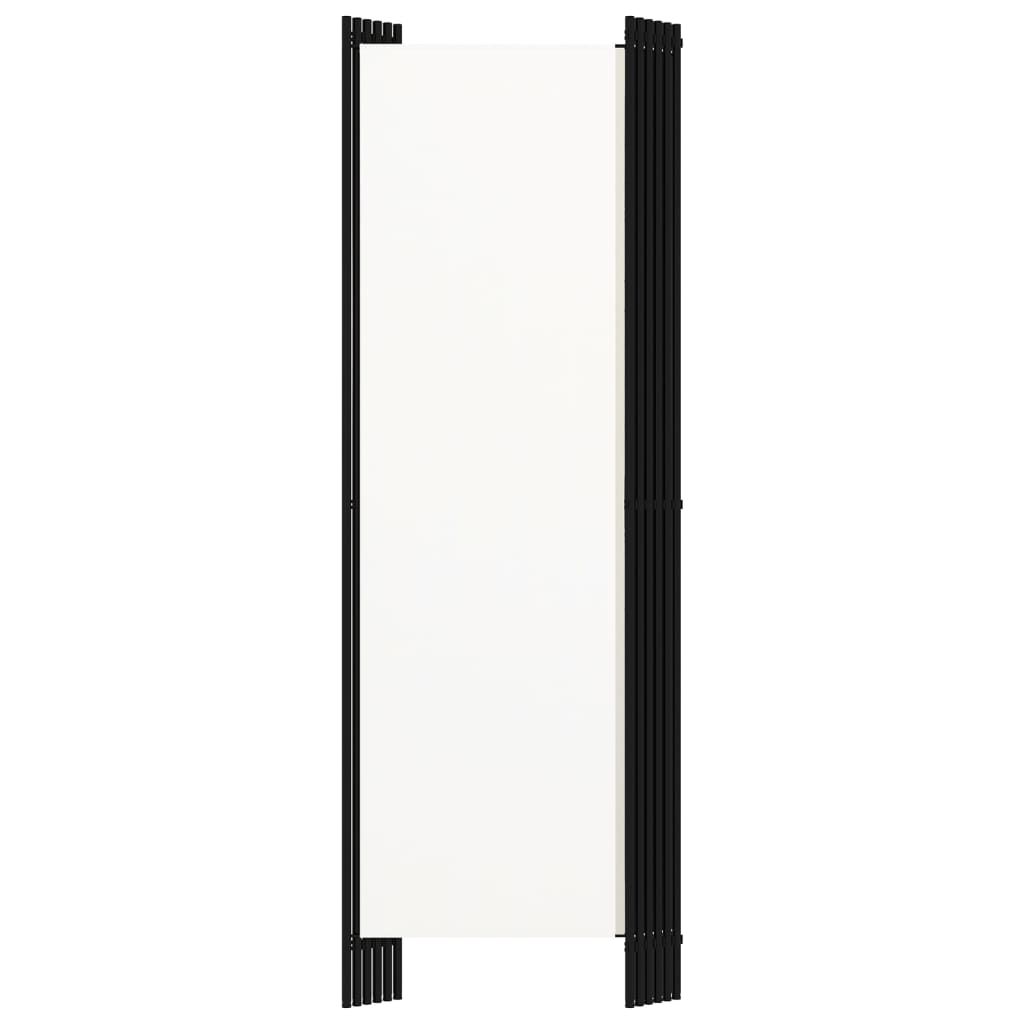 vidaXL 6-panelový paraván biely 300x180 cm
