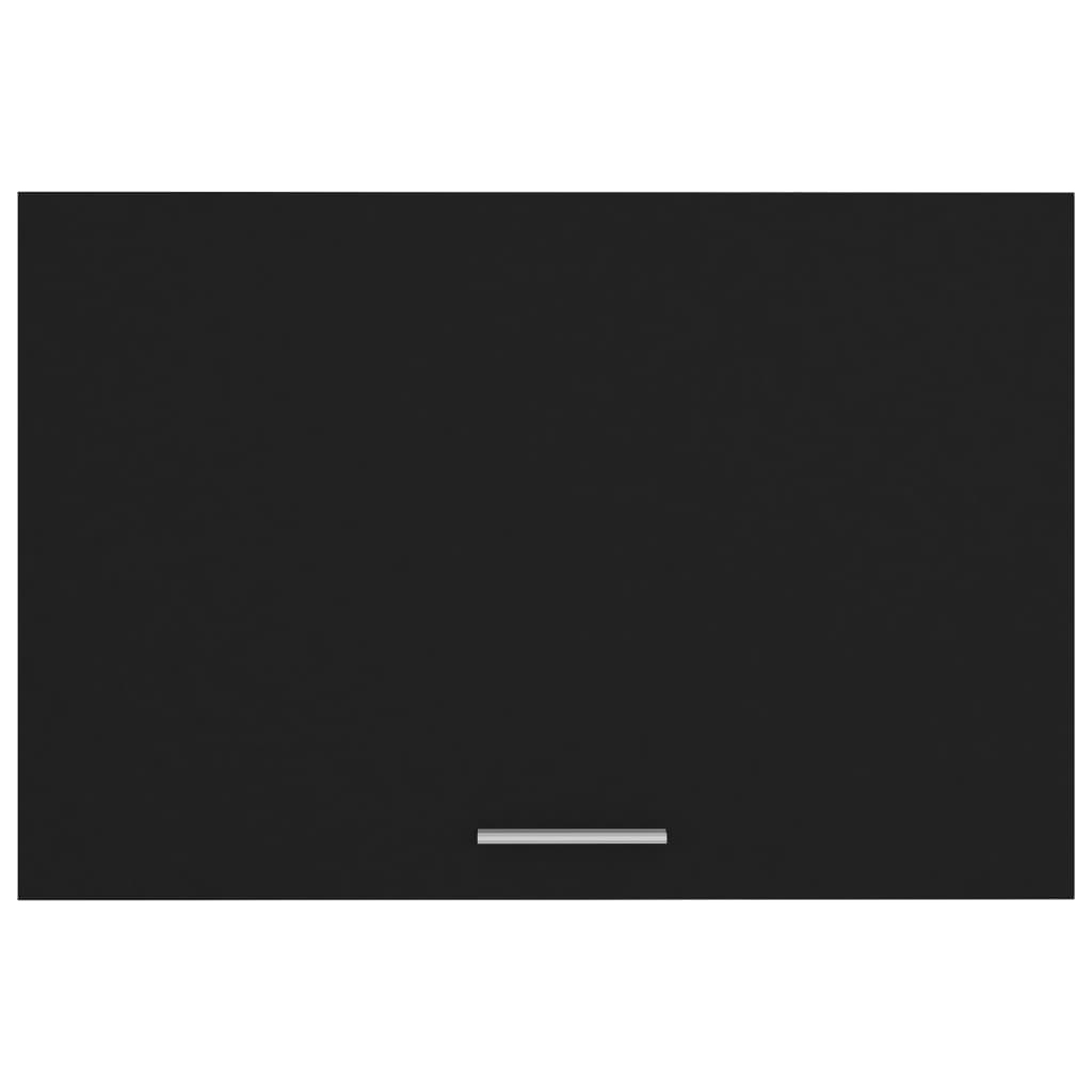vidaXL Závesná skrinka, čierna 60x31x40 cm, kompozitné drevo