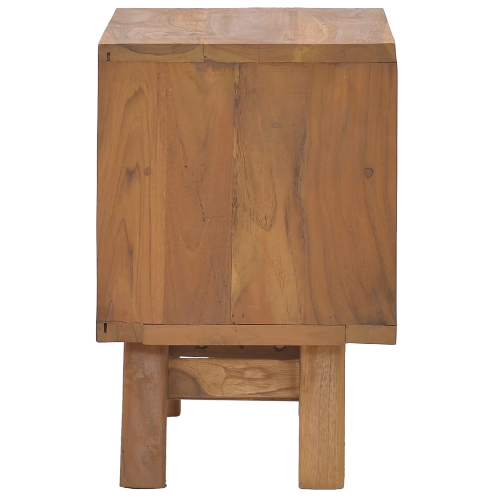 vidaXL Nočný stolík 40x30x45 cm masívne tíkové drevo