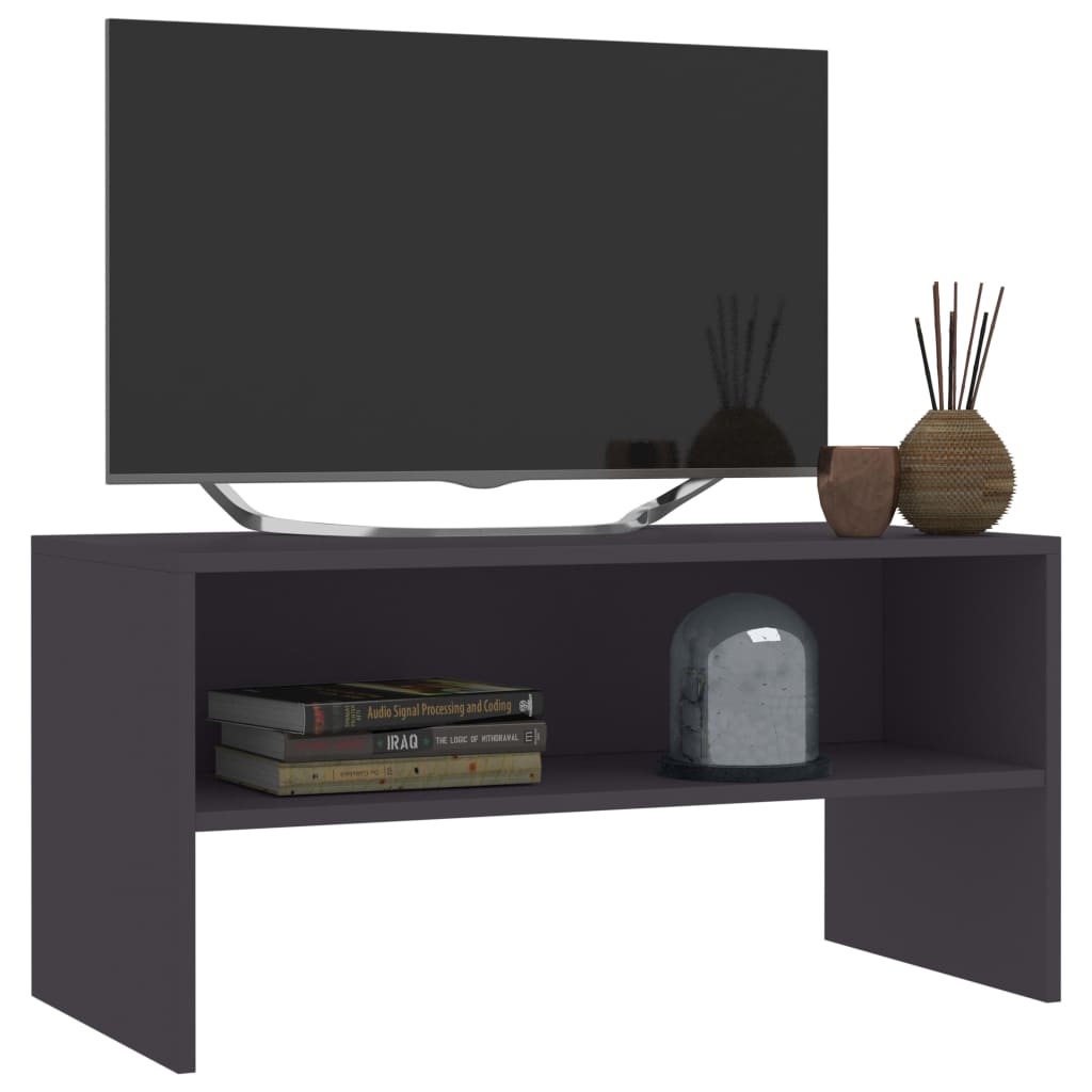 vidaXL TV skrinka sivá 80x40x40 cm drevotrieska