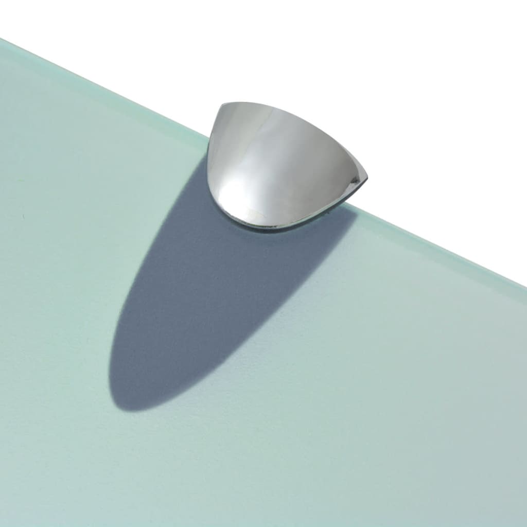 vidaXL Nástenná sklenená polička, 40x10 cm, 8 mm