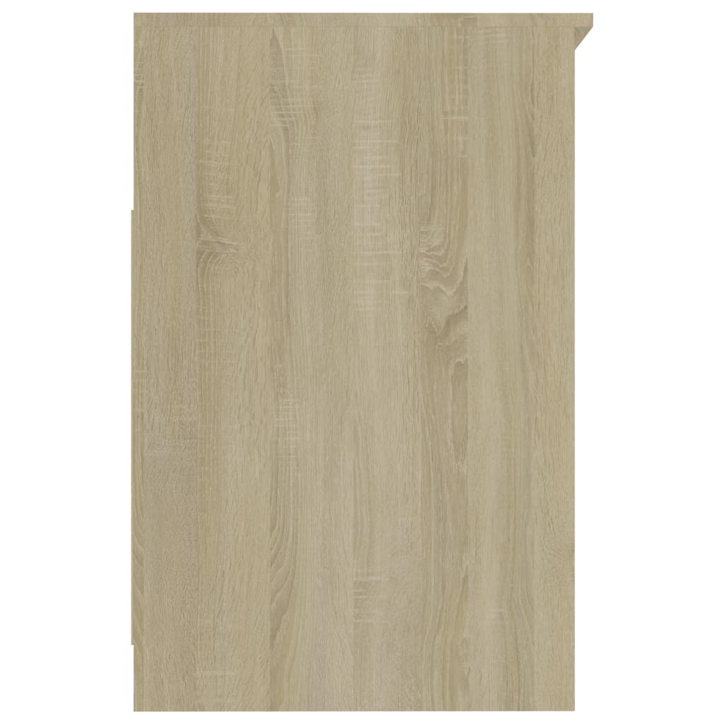 vidaXL Skrinka so zásuvkami, dub sonoma 40x50x76 cm, kompozitné drevo