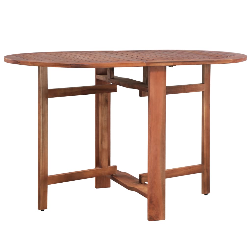 vidaXL Záhradný stôl 120x70x74 cm akáciový masív