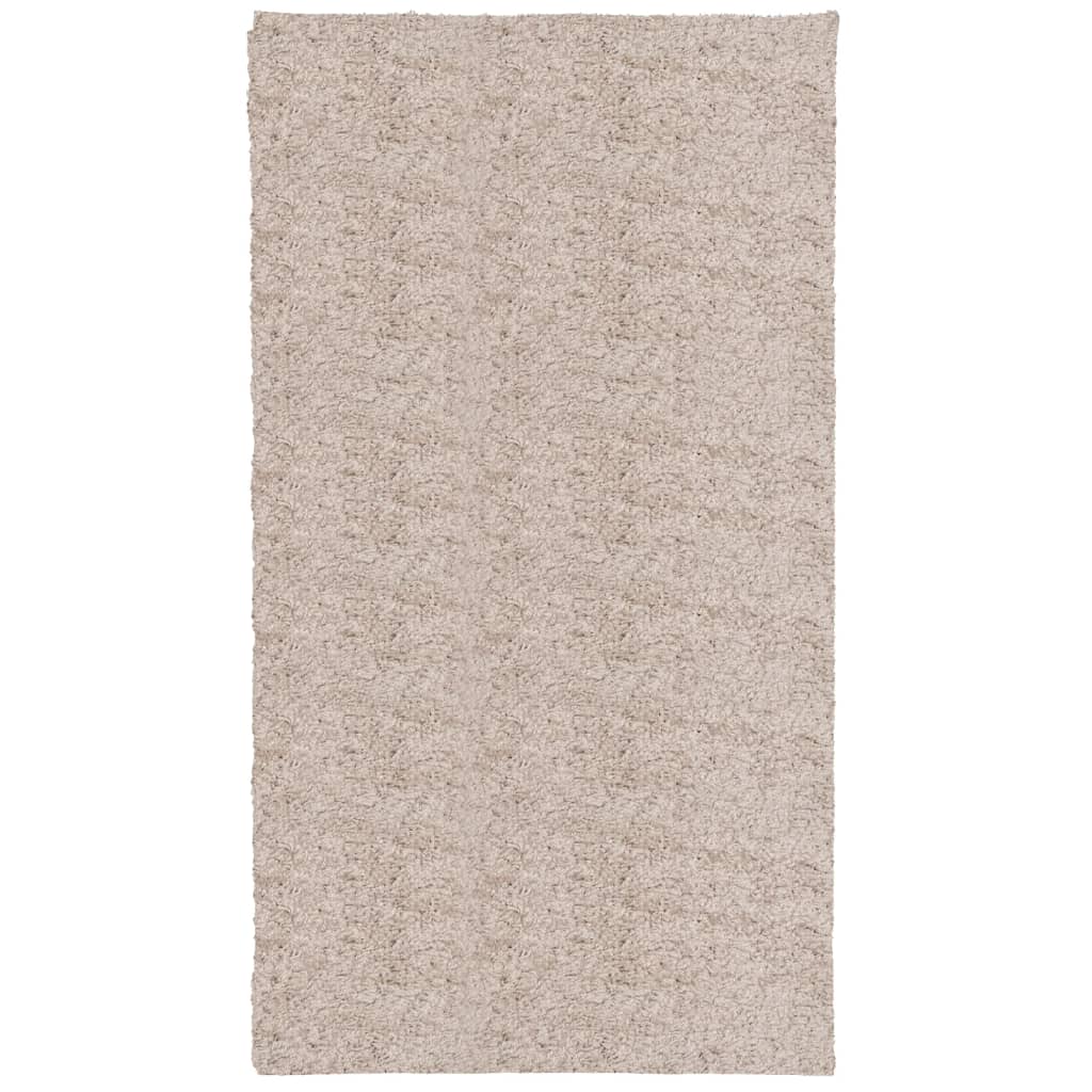 vidaXL Shaggy koberec PAMPLONA, vysoký vlas, moderný, béžový 60x110 cm