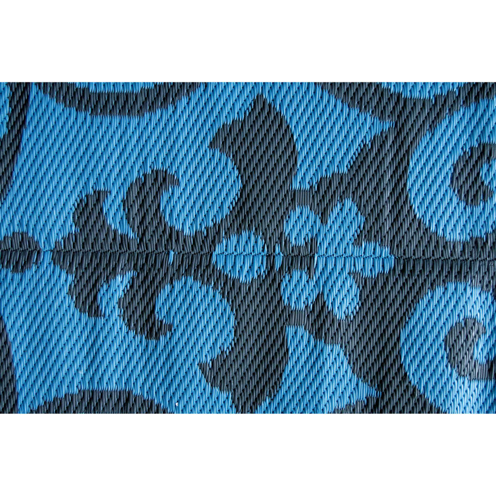Bo-Camp Vonkajší koberec Chill Mat Oriental 2,7x3,5 m XL, modrý
